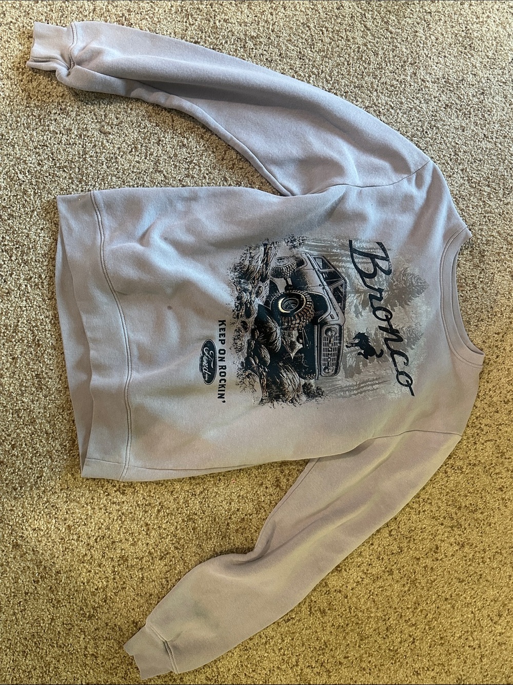 Ford Crewneck Sweatshirt - Light Gray